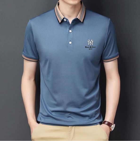 2021 summer new youth lapel trend polo shirt men's fashion korean casual short-sleeved t-shirt, White;black
2021 summer new youth lapel trend polo shirt men's fashion korean casual short-sleeved t-shirt, White;black