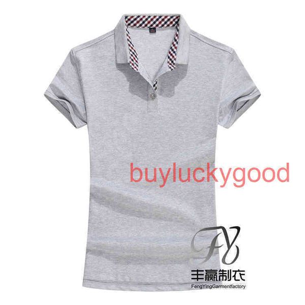good brand t shirt business high-grade lapel t- company group work advertising polo youth vitality short sleeve, White
good brand t shirt business high-grade lapel t- company group work advertising polo youth vitality short sleeve, White