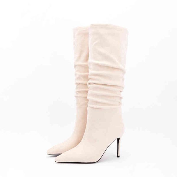 boots 8.5cm pile crepe sleeve can be added into a single lining 220722, Black
boots 8.5cm pile crepe sleeve can be added into a single lining 220722, Black