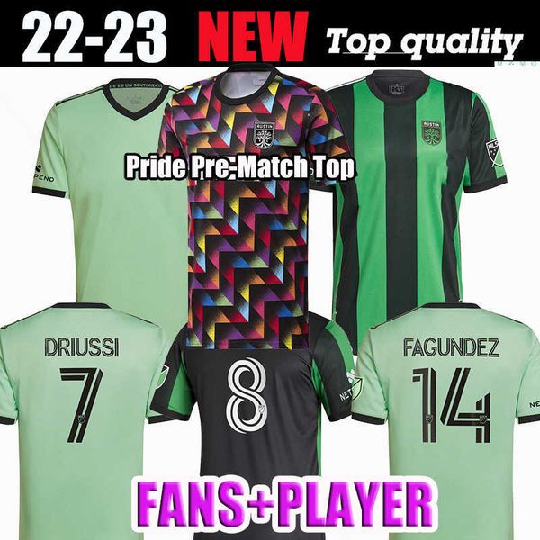 2022 2023 mls austin fc soccer jersey away blue djitte driussi ring cecilio fagundez urutti football shirts uniform fans version size, Black;yellow
2022 2023 mls austin fc soccer jersey away blue djitte driussi ring cecilio fagundez urutti football shirts uniform fans version size, Black;yellow