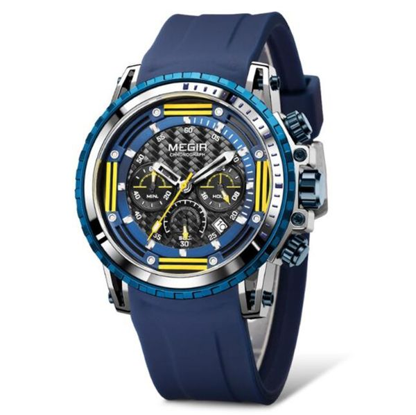 2143 popular selling men's quartz watches luminous 30m waterproof chronograph silicone sports bracelets watch, Slivery;brown
2143 popular selling men's quartz watches luminous 30m waterproof chronograph silicone sports bracelets watch, Slivery;brown