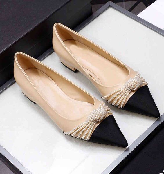sandals spring low pointed viscose shoes daily flat bottom fashion leather solid color single pearl beaded women's pmet, Black
sandals spring low pointed viscose shoes daily flat bottom fashion leather solid color single pearl beaded women's pmet, Black