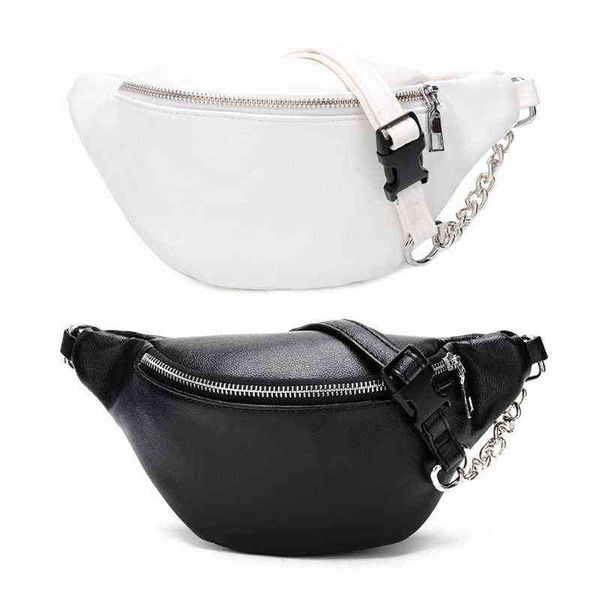 evening bags crossbody fashion leather waist fanny pack chest phone purse with metal chain for women 220802
evening bags crossbody fashion leather waist fanny pack chest phone purse with metal chain for women 220802