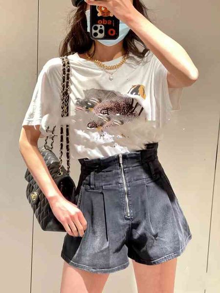 women's shorts ir french light luxury women's fall type a bud high waist versatile denim shorts, White;black
women's shorts ir french light luxury women's fall type a bud high waist versatile denim shorts, White;black
