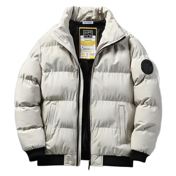 men jacket winter down padded jacket cotton padded jacket fashion padded short stand collar thick warm korean men, Black
men jacket winter down padded jacket cotton padded jacket fashion padded short stand collar thick warm korean men, Black