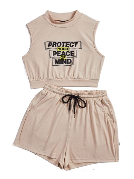 x eva alradaideh s.logan graphic tank & s.horts set y8rj#, White
x eva alradaideh s.logan graphic tank & s.horts set y8rj#, White