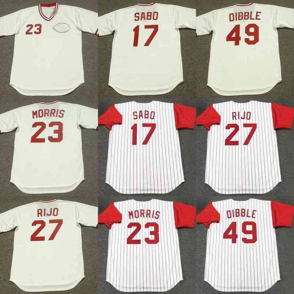 xflsp 17 chris sabo 23 hal morris 27 jose rijo 49 rob dibble baseball jersey men women youth stitched, Black
xflsp 17 chris sabo 23 hal morris 27 jose rijo 49 rob dibble baseball jersey men women youth stitched, Black