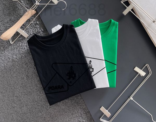 men's pants designer p jiachao brand letter embroidery short sleeve cotton t-shirt summer men's round neck half exrf, Black
men's pants designer p jiachao brand letter embroidery short sleeve cotton t-shirt summer men's round neck half exrf, Black