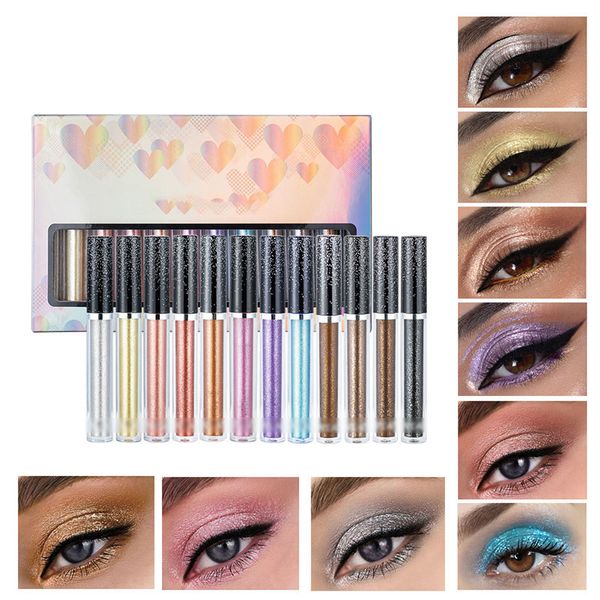 stylish 12 colors liquid eye shadow set portable beauty psychedelic shimmer glitter eyeshadow popular eye makeup cosmetic sets wholesale zl0
stylish 12 colors liquid eye shadow set portable beauty psychedelic shimmer glitter eyeshadow popular eye makeup cosmetic sets wholesale zl0