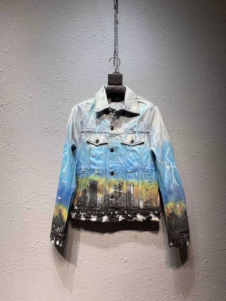 mens 2019 fall new fashion designer hole decoration demin jacket ~ us size jackets ~ designer demin jacket for men, Black;brown
mens 2019 fall new fashion designer hole decoration demin jacket ~ us size jackets ~ designer demin jacket for men, Black;brown