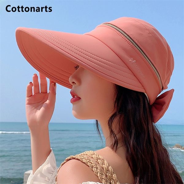 summer women ponytail empty cap wide brim anti-uv bowknot beach hat ladies foldable zipper decoration travel sunscreen caps 220507, Blue;gray
summer women ponytail empty cap wide brim anti-uv bowknot beach hat ladies foldable zipper decoration travel sunscreen caps 220507, Blue;gray