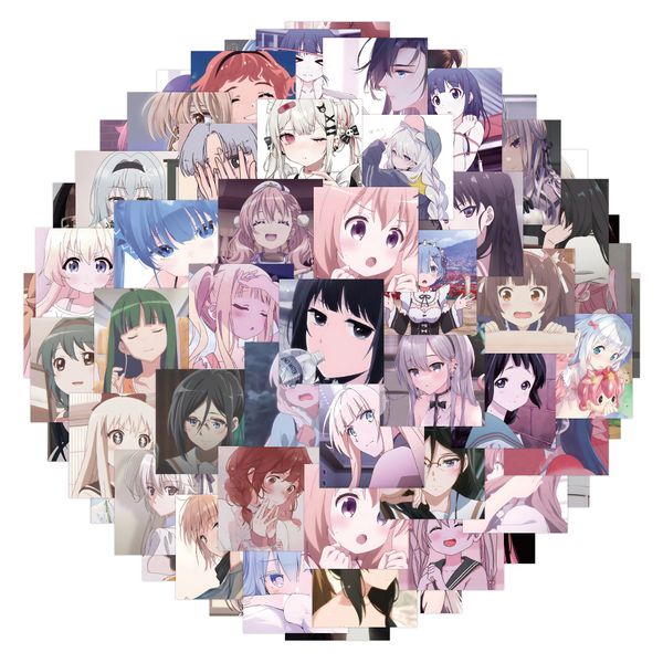 60pcs/set waterproof skateboard stickers cute anime girl for notebook lapbottle helmet car sticker pvc guitar decals diy decoration
60pcs/set waterproof skateboard stickers cute anime girl for notebook lapbottle helmet car sticker pvc guitar decals diy decoration