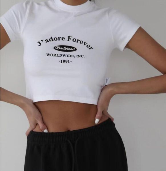 summer luxury white t shirt for women tee short sleeve badblood embroidery t-shirts sport women's clothing
summer luxury white t shirt for women tee short sleeve badblood embroidery t-shirts sport women's clothing