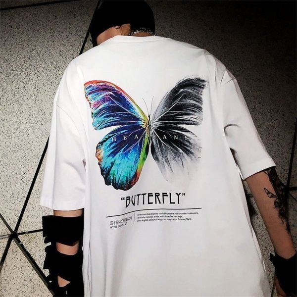 black butterfly hip hop oversize t shirt women cool streetwear harajuku tshirt short sleeve teens girls cotton loose plus size 220511, White
black butterfly hip hop oversize t shirt women cool streetwear harajuku tshirt short sleeve teens girls cotton loose plus size 220511, White
