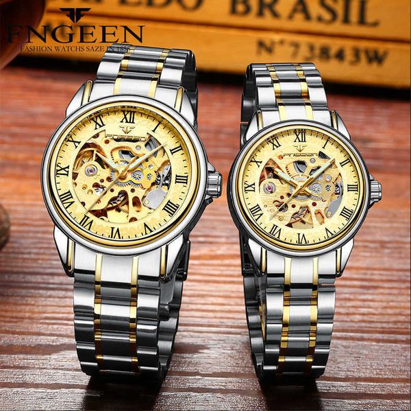 waterproof men's watch fashion student lady watch double-sided hollow full-automatic mechanical watches, Slivery;brown
waterproof men's watch fashion student lady watch double-sided hollow full-automatic mechanical watches, Slivery;brown