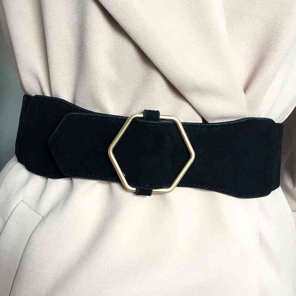 belts simple and versatile elastic waist belt women's wide down jacket metal buckle seal fashion decoration black vsef, Black;brown
belts simple and versatile elastic waist belt women's wide down jacket metal buckle seal fashion decoration black vsef, Black;brown