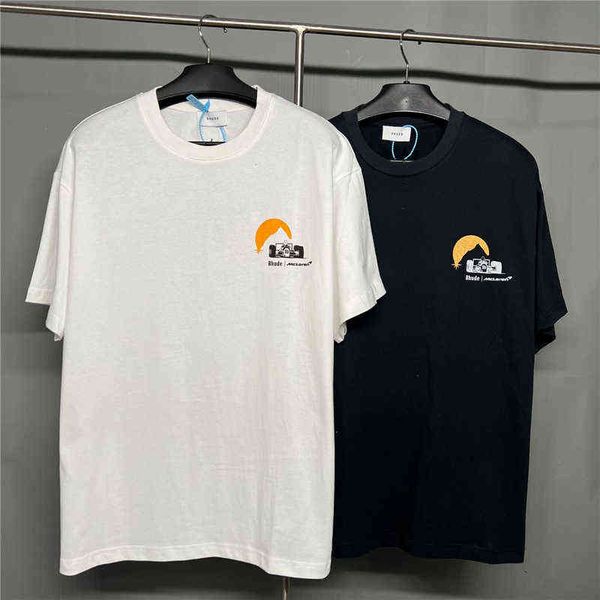 2022ss summer short sleeve racing rhude t shirt men women version oversize t-shirts tee, White;black
2022ss summer short sleeve racing rhude t shirt men women version oversize t-shirts tee, White;black