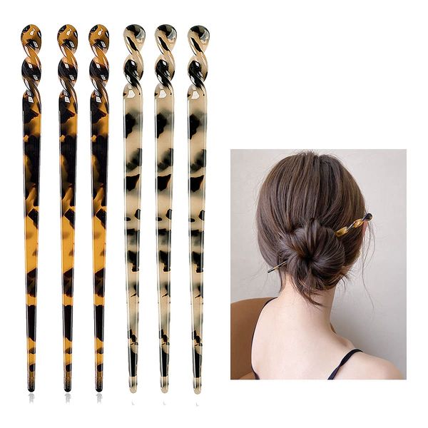 hair clips barrettes acetate sticks leopard printed chopsticks tortoise shell hairpin clip styling pin accessories set for women and amifb, Golden;silver
hair clips barrettes acetate sticks leopard printed chopsticks tortoise shell hairpin clip styling pin accessories set for women and amifb, Golden;silver