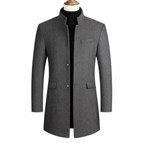 men's wool & blends winter men woolen jacket coat mid-long trench color plus cotton thickening man fashion -40 m5q7#, Black
men's wool & blends winter men woolen jacket coat mid-long trench color plus cotton thickening man fashion -40 m5q7#, Black
