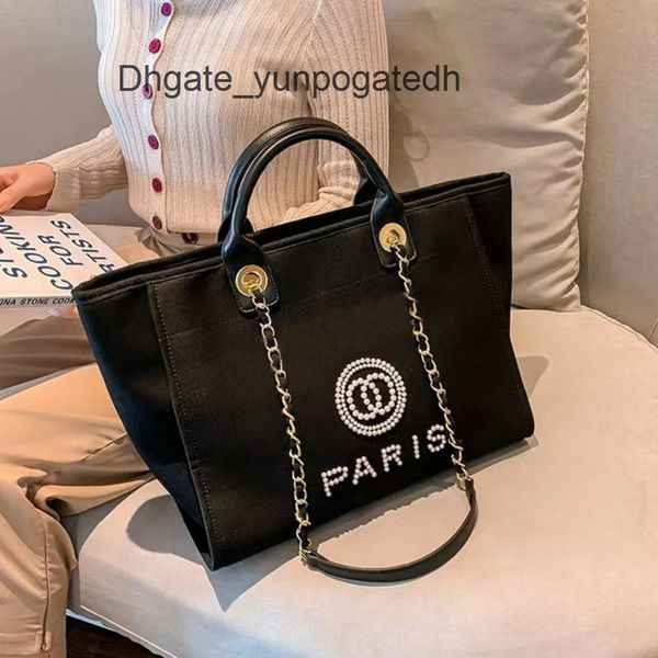 classic fashion brand beach bags ch women handbags pearl evening bag designers female canvas portable high-capacity luxury trend big handbag, Black;red
classic fashion brand beach bags ch women handbags pearl evening bag designers female canvas portable high-capacity luxury trend big handbag, Black;red