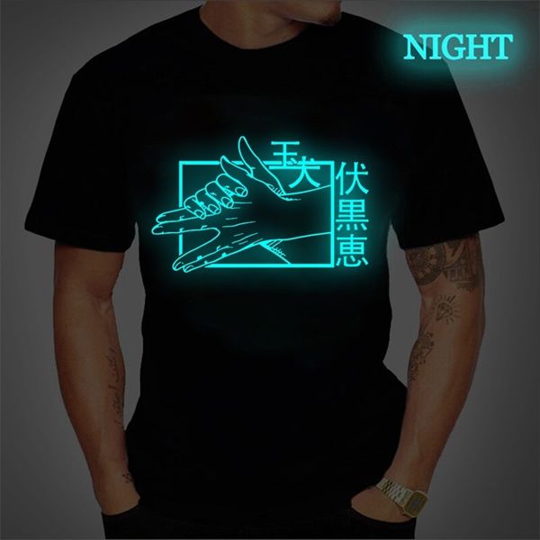 mens jujutsu kaisen anime tshirt fashion breathable tshirt casual round neck glow tshirt simple comfortable harajuku tees 220608, White;black
mens jujutsu kaisen anime tshirt fashion breathable tshirt casual round neck glow tshirt simple comfortable harajuku tees 220608, White;black