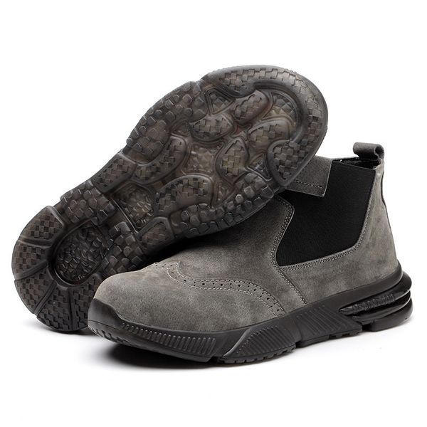 mens boots safety shoes cow suede soft non-slip anti-smash anti-puncture steel toe boots lightweight wearable 36-46 new, Black
mens boots safety shoes cow suede soft non-slip anti-smash anti-puncture steel toe boots lightweight wearable 36-46 new, Black