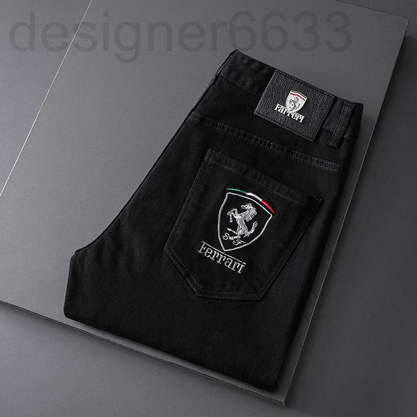 men's jeans designer autumn boutique black and white korean embroidered slim fit pants yuwc, Blue
men's jeans designer autumn boutique black and white korean embroidered slim fit pants yuwc, Blue
