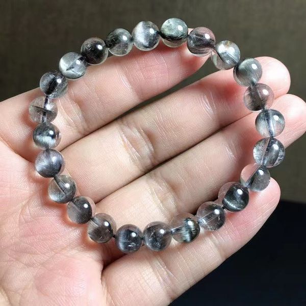 natural brookite platinum silver rutilated quartz bracelet 7.6mm crystal clear round bead woman man gift gemstone jewelry
natural brookite platinum silver rutilated quartz bracelet 7.6mm crystal clear round bead woman man gift gemstone jewelry