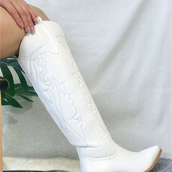 cowboy cowgirls western boots autumn winter white knee high boot big size 41 comfy walking stacked heeled vintage shoes 220722, Black
cowboy cowgirls western boots autumn winter white knee high boot big size 41 comfy walking stacked heeled vintage shoes 220722, Black