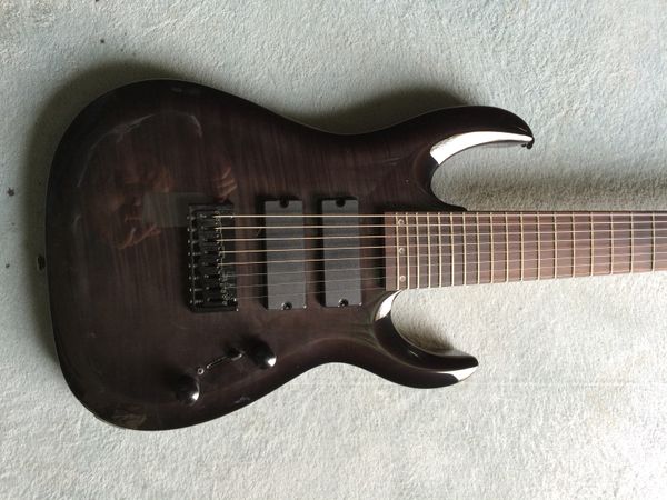8 string electric guitar rosewood fingerboard delivery can customize flame maple
8 string electric guitar rosewood fingerboard delivery can customize flame maple
