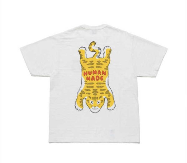 co x kaws human made branded tiger head short sleeve t-shirt bamboo cotton 230g men's and women's lovers, White;black
co x kaws human made branded tiger head short sleeve t-shirt bamboo cotton 230g men's and women's lovers, White;black