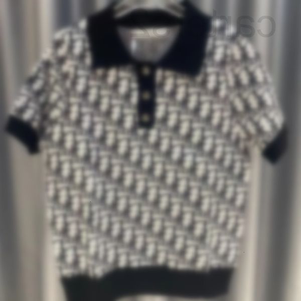 women's knits & tees designer straight 2022 summer new casual style knitted lapel polp collar letter short sleeve women 86jh, White
women's knits & tees designer straight 2022 summer new casual style knitted lapel polp collar letter short sleeve women 86jh, White