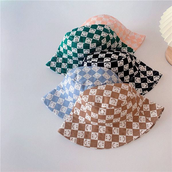 milancel spring kids hat casual boys cap korean smile girls hat fashion checkerboard children cap 220412, Yellow
milancel spring kids hat casual boys cap korean smile girls hat fashion checkerboard children cap 220412, Yellow