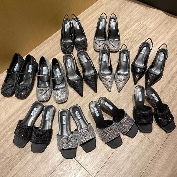 designer pointed sandals genuine leather satin satin faux crystal kitten heel women shoes 35-40, Black
designer pointed sandals genuine leather satin satin faux crystal kitten heel women shoes 35-40, Black