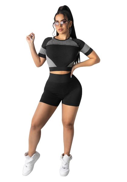 women's tracksuits s-2xl summer 2 piece set for women fashion sport solid color short sleeve round neck and outfit dropwomen's 202, Gray
women's tracksuits s-2xl summer 2 piece set for women fashion sport solid color short sleeve round neck and outfit dropwomen's 202, Gray