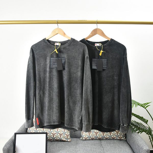 2022 sweatshirt men street classic sweatshirts for man jumper shirt hip-hop selling embroidery 2 colors washed brushed long-sleeve crew neck, Black
2022 sweatshirt men street classic sweatshirts for man jumper shirt hip-hop selling embroidery 2 colors washed brushed long-sleeve crew neck, Black