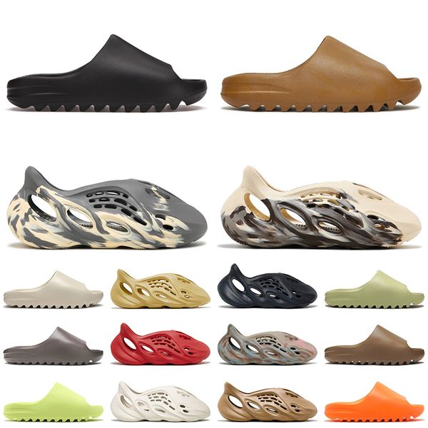 mens women foam runner slides slipper platform sneakers ochre glow green moon gray mineral blue cream clay pure men designer slippers sandal, Black
mens women foam runner slides slipper platform sneakers ochre glow green moon gray mineral blue cream clay pure men designer slippers sandal, Black