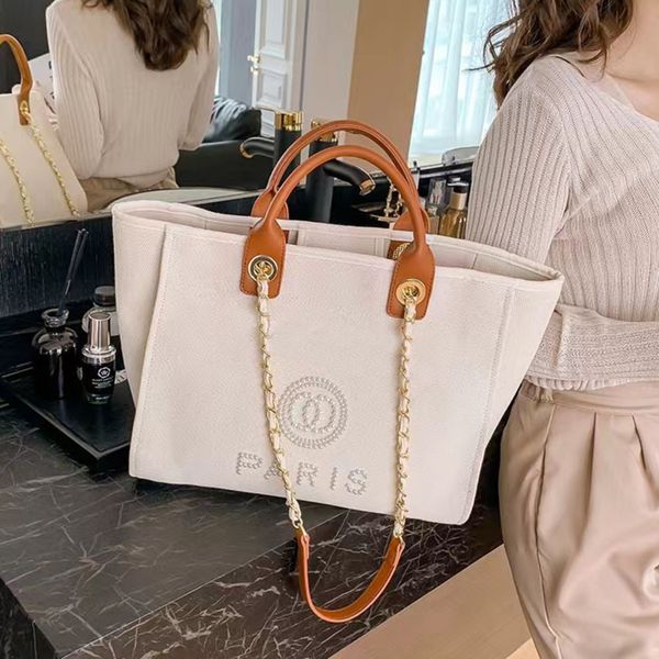 women fashion label pearl evening bags brand ch canvas beach bag designers classic female portable large capacity handbag luxury big handbag
women fashion label pearl evening bags brand ch canvas beach bag designers classic female portable large capacity handbag luxury big handbag