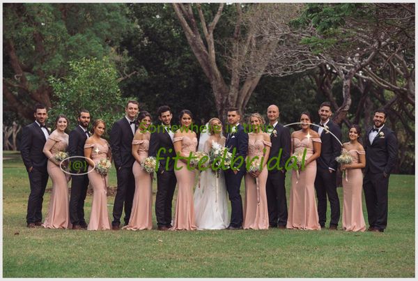 blush pink mermaid bridesmaid dresses off shoulder floor length lace garden wedding guest party gowns maid of honor dress arabic prom, White;pink
blush pink mermaid bridesmaid dresses off shoulder floor length lace garden wedding guest party gowns maid of honor dress arabic prom, White;pink