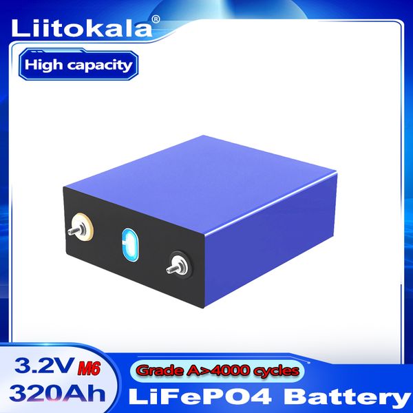 4pcs liitokala 3.2v 320ah 310ah 12v battery pack lifepo4 grade a diy rechargeable energy storage cell eu us tax busbars
4pcs liitokala 3.2v 320ah 310ah 12v battery pack lifepo4 grade a diy rechargeable energy storage cell eu us tax busbars