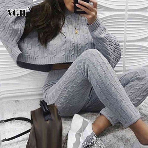 casual solid two piece set for women o neck long sleeve sweater high waist slim pants knitted female sets autumn 210507, White
casual solid two piece set for women o neck long sleeve sweater high waist slim pants knitted female sets autumn 210507, White