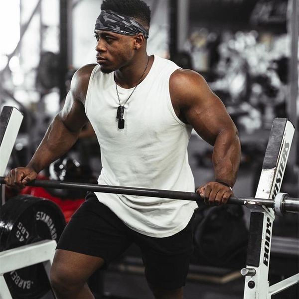 gyms workout sleeveless shirt tank men fitness sportwear bodybuilding clothing vests muscle 220425, White;black
gyms workout sleeveless shirt tank men fitness sportwear bodybuilding clothing vests muscle 220425, White;black