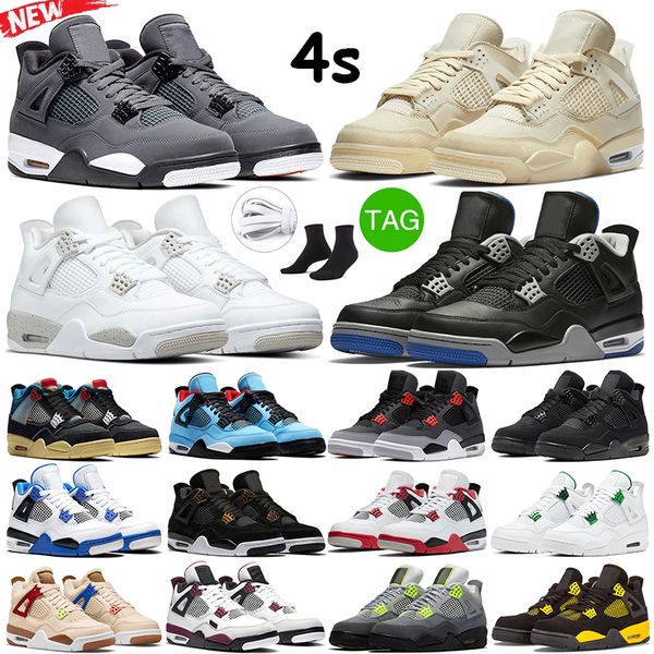 men women 4s retro basketball shoes bordeaux cool gray bred jumpman 4 black cat royalty mens trainer neon sports sneakers
men women 4s retro basketball shoes bordeaux cool gray bred jumpman 4 black cat royalty mens trainer neon sports sneakers