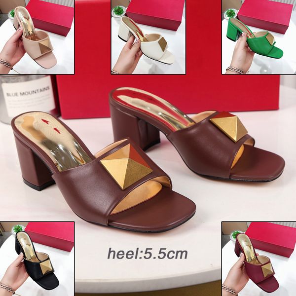 2022 high-heeled slippers sandals designer luxury women sliding leather metal decorative back lace mirror effect pump slingbacks outdoor sho, Black
2022 high-heeled slippers sandals designer luxury women sliding leather metal decorative back lace mirror effect pump slingbacks outdoor sho, Black