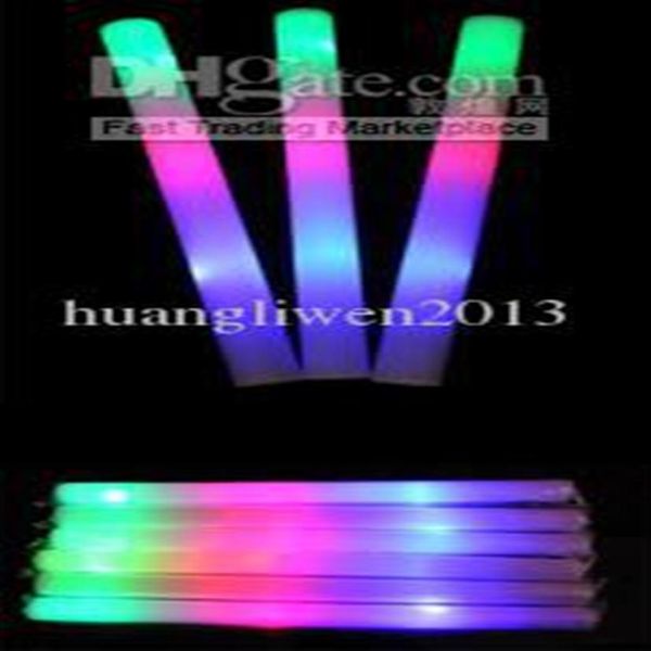 led foam stick colorful flashing batons red green blue light up sticks festival party decoration concert prop192o
led foam stick colorful flashing batons red green blue light up sticks festival party decoration concert prop192o