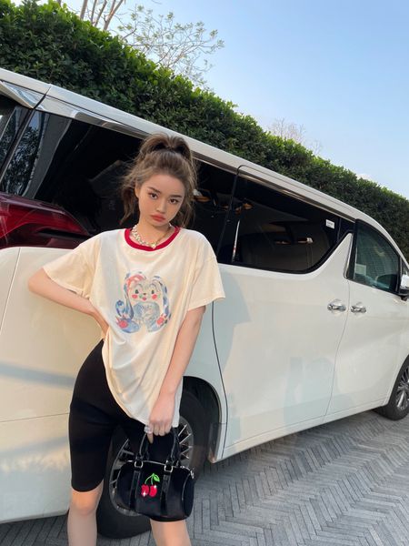 women's t-shirt designer 2021 early spring new we11done little monster graffiti animal spray painting short sleeve well loose round nec, White
women's t-shirt designer 2021 early spring new we11done little monster graffiti animal spray painting short sleeve well loose round nec, White