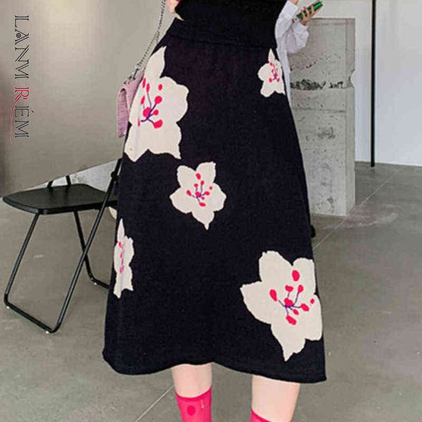 lanmrem-falda acampanada de punto para mujer falda elstica cintura alta con estampado flores moda para otoo e invierno 2j141 221225, Black
lanmrem-falda acampanada de punto para mujer falda elstica cintura alta con estampado flores moda para otoo e invierno 2j141 221225, Black
