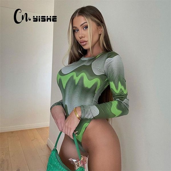 cnyishe winter long sleeve o-neck bodysuit fashion print high street romper jumpsuits female overalls 220427, Black;white
cnyishe winter long sleeve o-neck bodysuit fashion print high street romper jumpsuits female overalls 220427, Black;white
