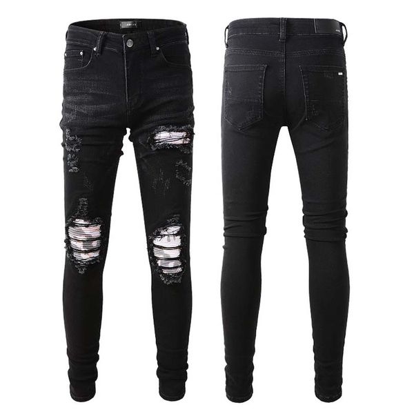 mens jeans designer jeans distressed ripped biker slim fit motorcycle bikers denim fashion mans tide brand dirty yellow mud wash water hole, Blue
mens jeans designer jeans distressed ripped biker slim fit motorcycle bikers denim fashion mans tide brand dirty yellow mud wash water hole, Blue