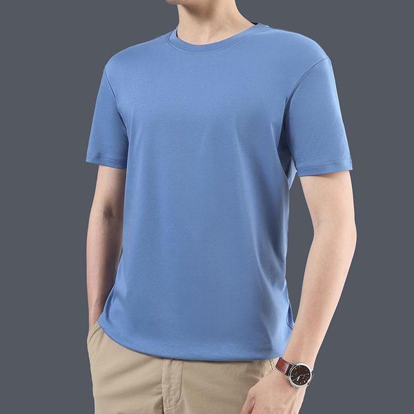 men's vests 2022 summer mercerized cotton knit short-sleeve men' t-shirt middle-aged half-sleeve o-neck casual thin ice silk vest, Black;white
men's vests 2022 summer mercerized cotton knit short-sleeve men' t-shirt middle-aged half-sleeve o-neck casual thin ice silk vest, Black;white